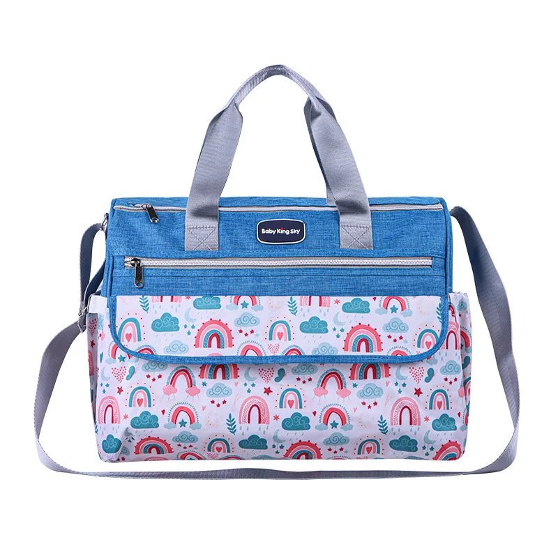 Large Capacity Mommy Diaper Bag | Stylish Single Shoulder Baby Bag for Moms - Babytopia32