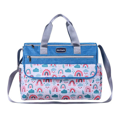 Large Capacity Mommy Diaper Bag | Stylish Single Shoulder Baby Bag for Moms - Babytopia32
