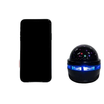 LED Starry Sky Night Light Projector — USB Star & Moon Lamp for Nursery, Bedroom & Home Decor - Babytopia32