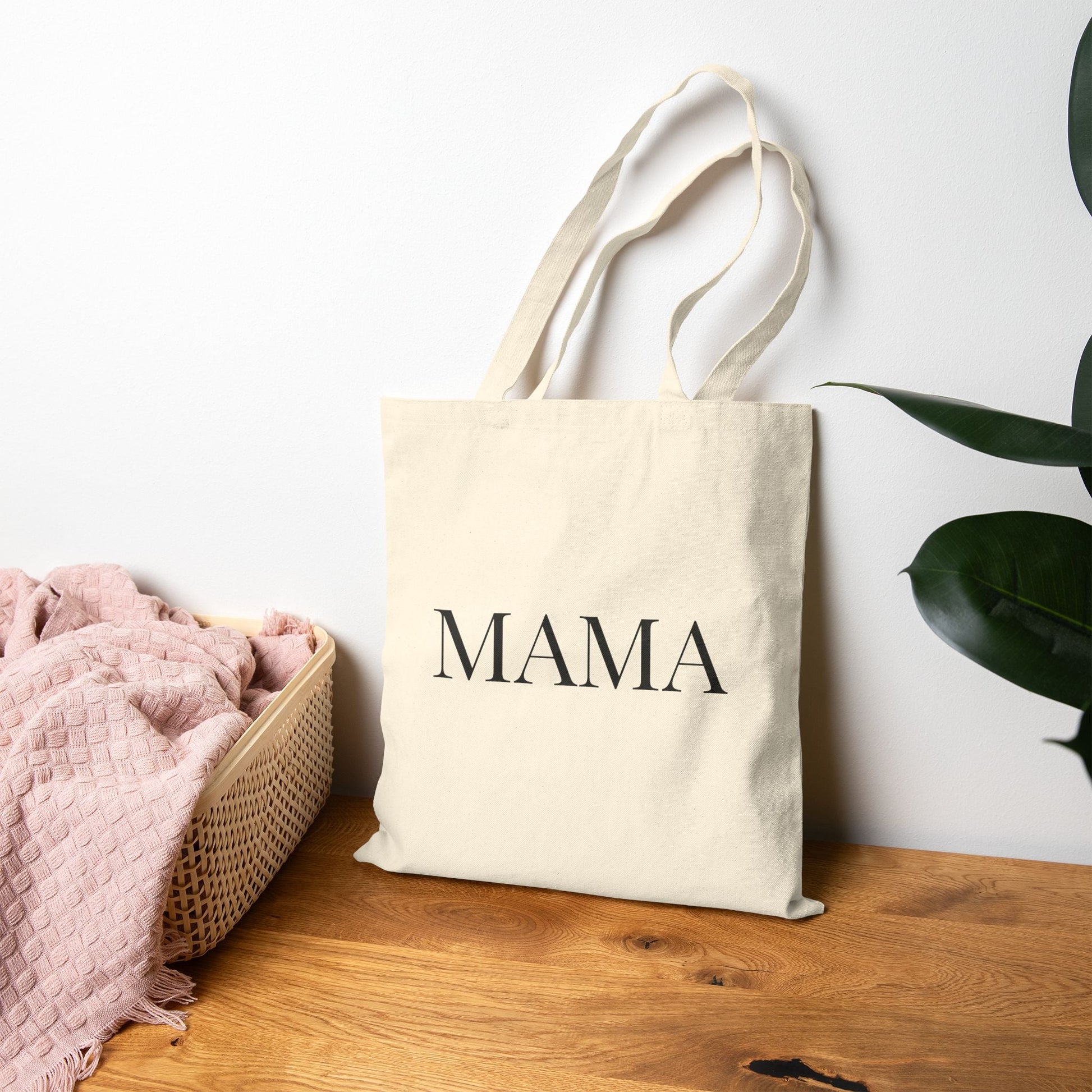 Mama Canvas Tote Bag | Mama text design, Cotton Canvas Tote - Babytopia32