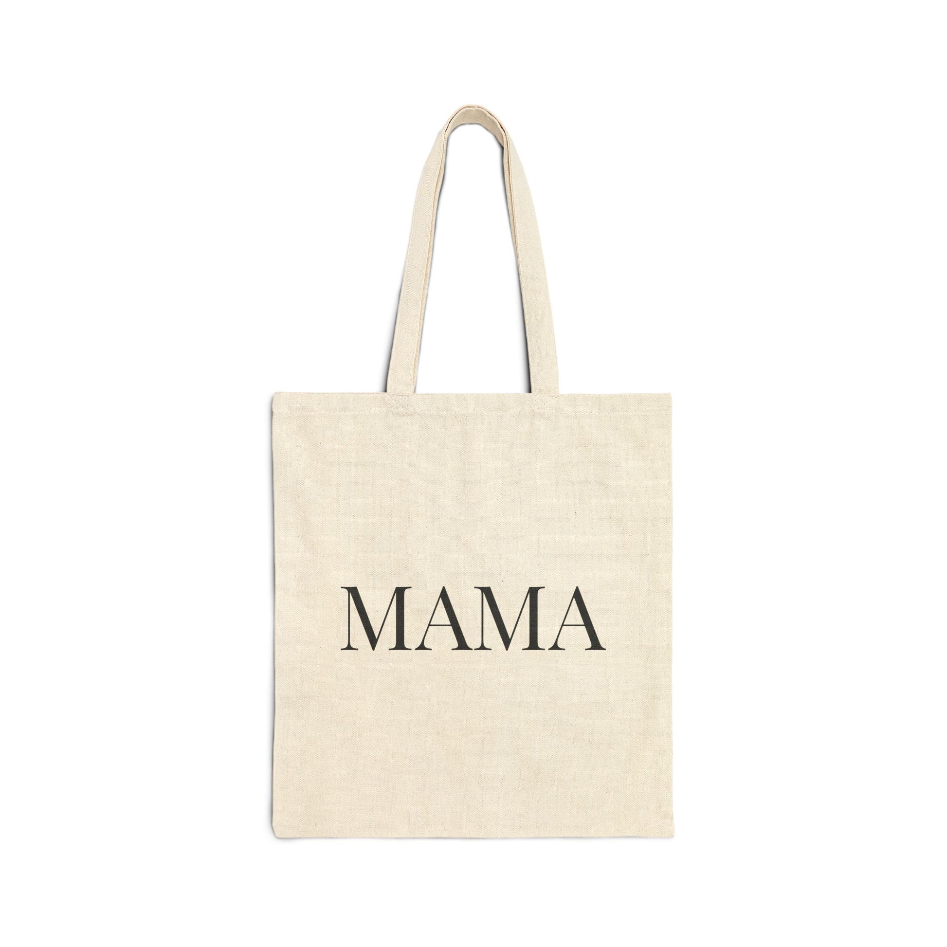Mama Canvas Tote Bag | Mama text design, Cotton Canvas Tote - Babytopia32