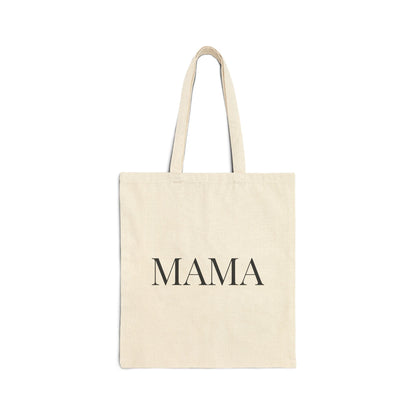 Mama Canvas Tote Bag | Mama text design, Cotton Canvas Tote - Babytopia32