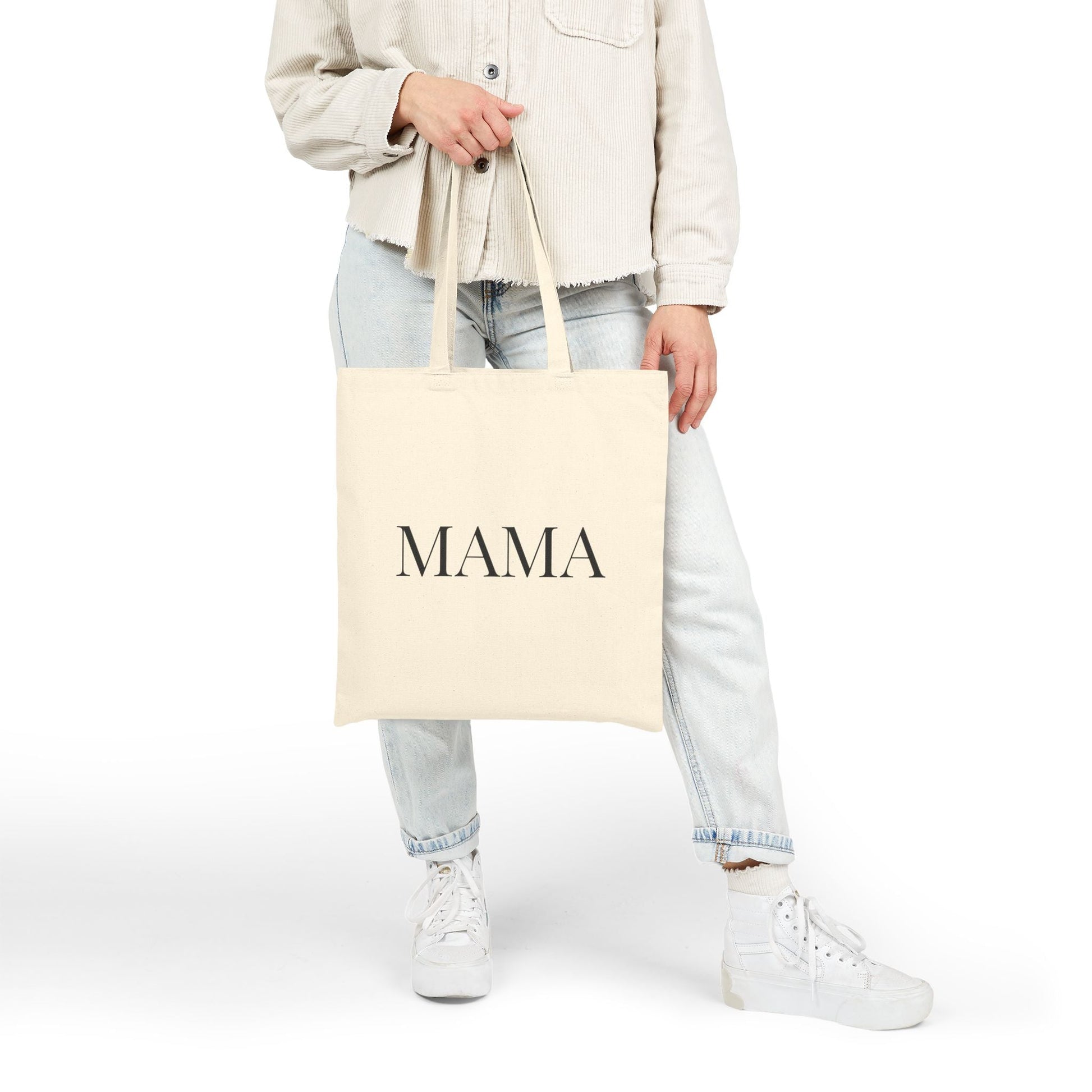 Mama Canvas Tote Bag | Mama text design, Cotton Canvas Tote - Babytopia32
