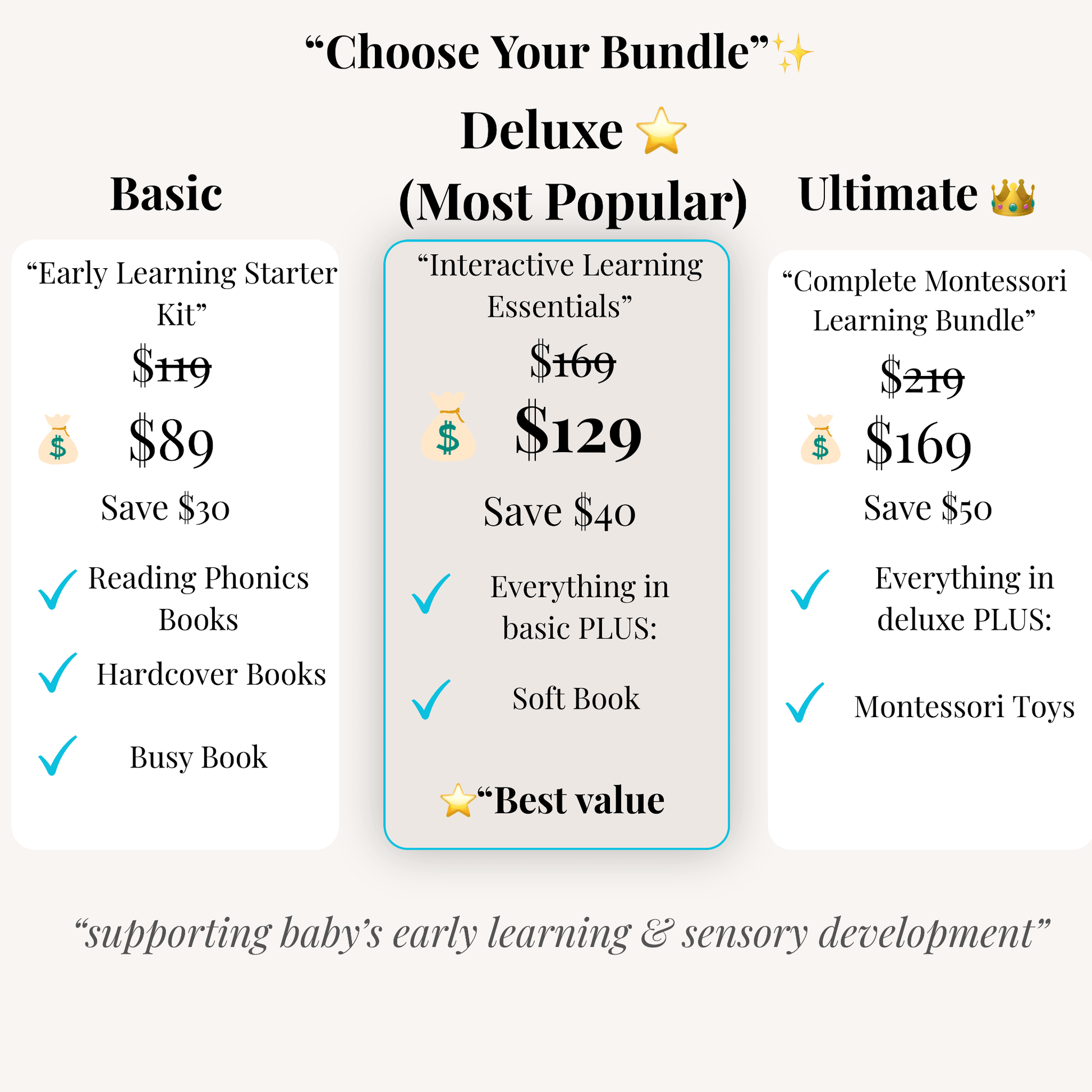Mom Favorites Kit - Babytopia32