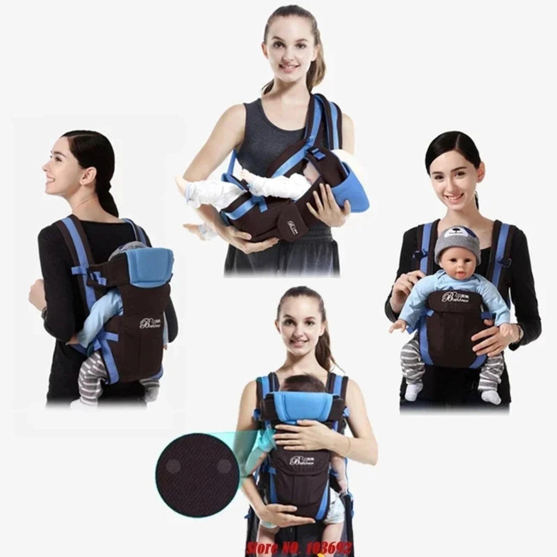 Multi Position Baby Carrier - Babytopia32