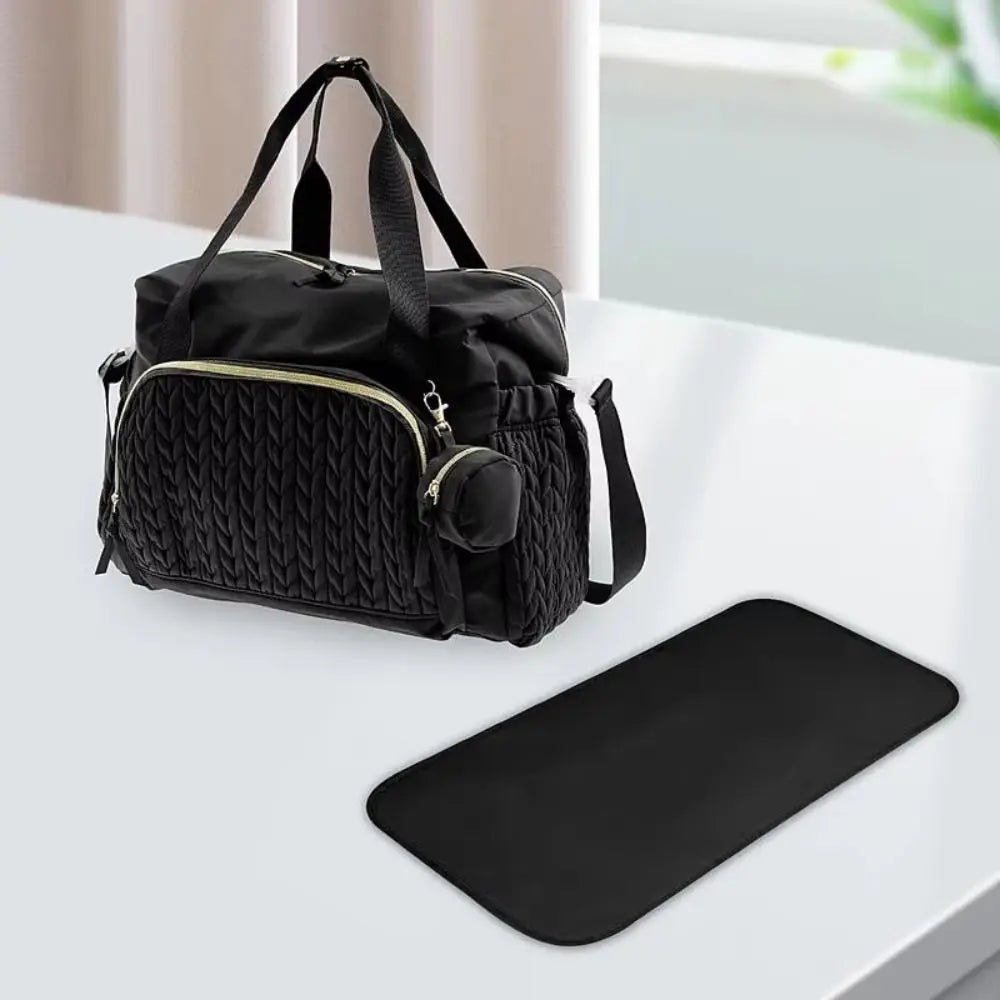 Multifunctional Mommy Diaper Bag | Large Capacity Stroller Organizer & Pacifier Storage - Babytopia32