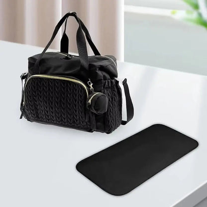 Multifunctional Mommy Diaper Bag | Large Capacity Stroller Organizer & Pacifier Storage - Babytopia32