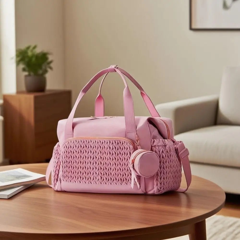 Multifunctional Mommy Diaper Bag | Large Capacity Stroller Organizer & Pacifier Storage - Babytopia32