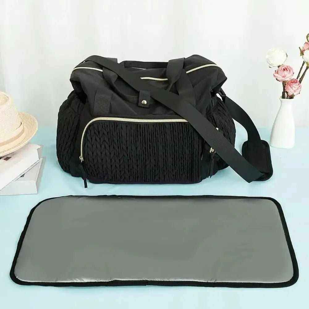 Multifunctional Mommy Diaper Bag | Large Capacity Stroller Organizer & Pacifier Storage - Babytopia32