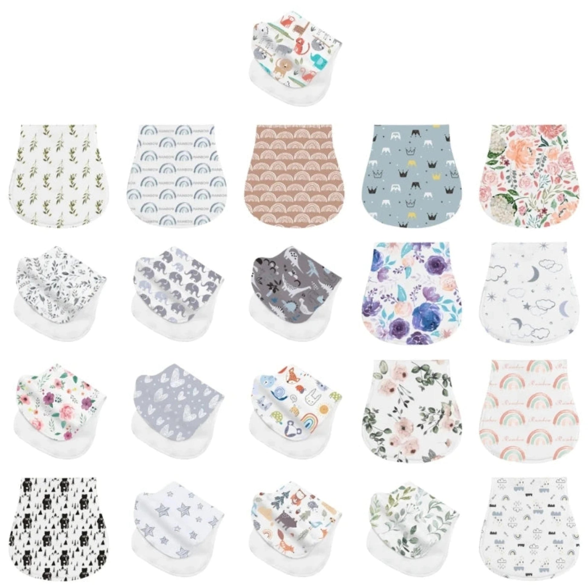 Newborn Burp Bibs - Babytopia32