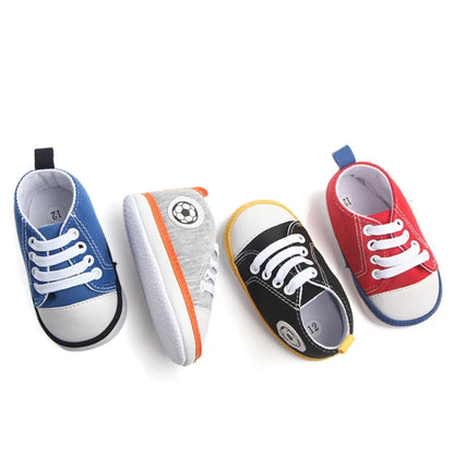 Newborn Canvas Sneakers - Babytopia32