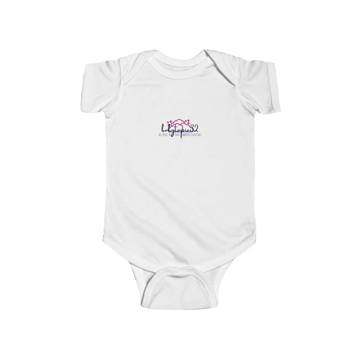 Pink Cloud Baby Bodysuit — Babytopia32 Soft Infant Onesie - Babytopia32