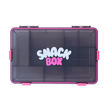 Portable Airtight Snack Box with Removable Compartments — Travel Food Storage for Charcuterie, Fruit & Candy - Babytopia32