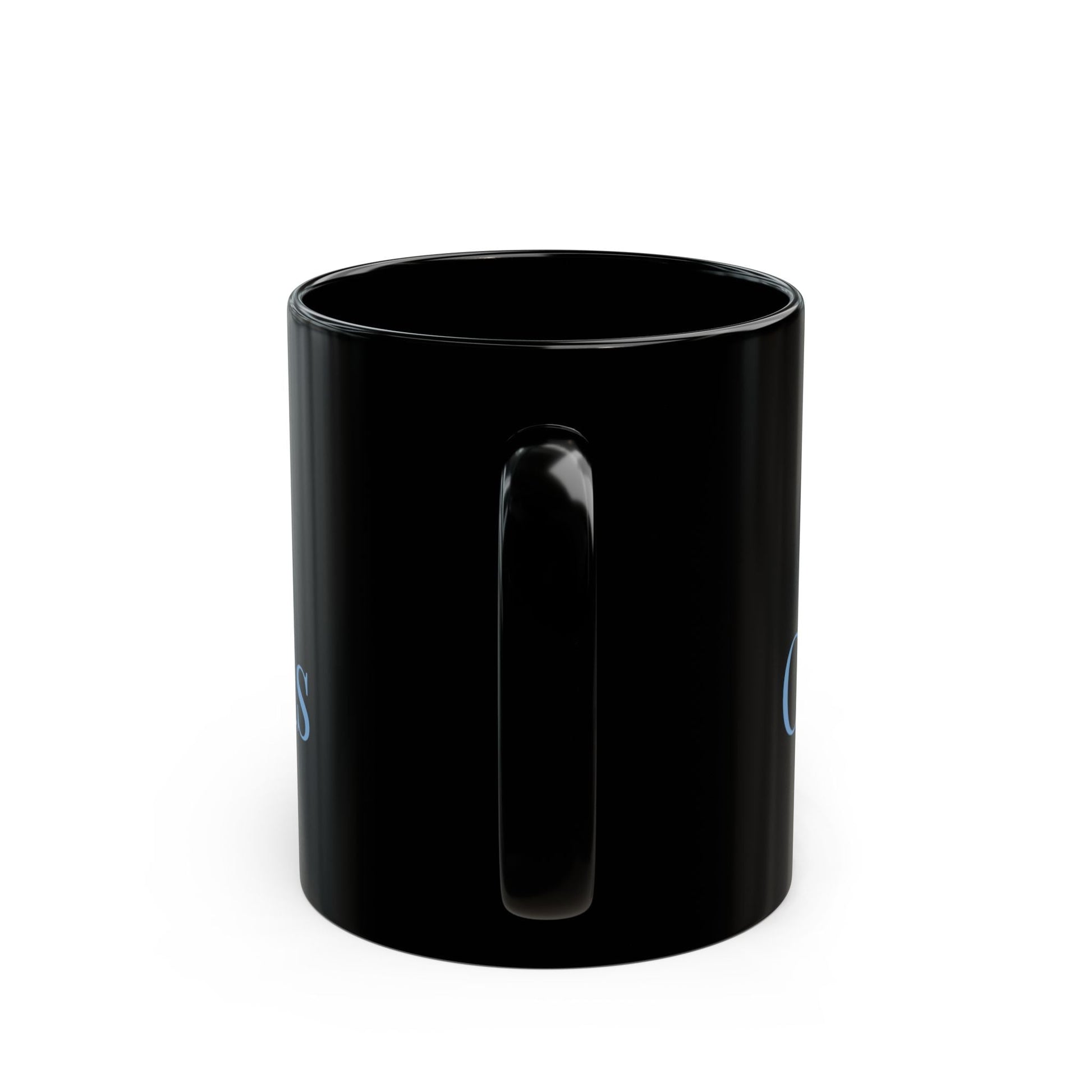 Powered by Coffee and Chaos Mug | Black Coffee Mug 11oz 15oz - Babytopia32