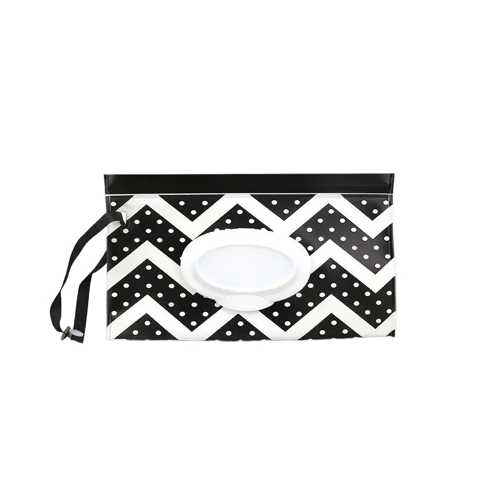 Refillable Baby Wipe & Tissue Storage Bag — Portable Wet Wipes Holder for Stroller, Travel & Outdoor Use - Babytopia32