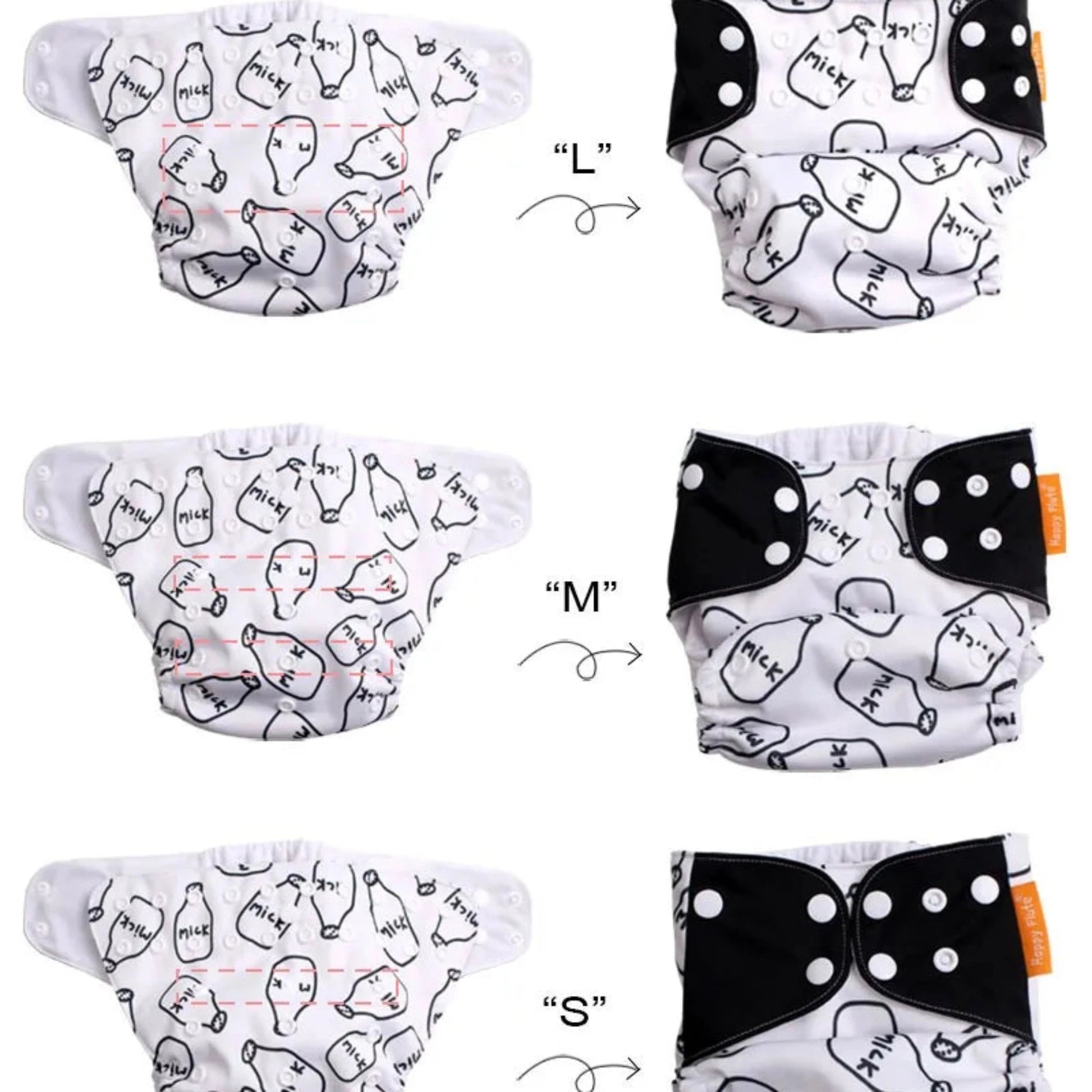 Reusable Baby Diaper - Babytopia32