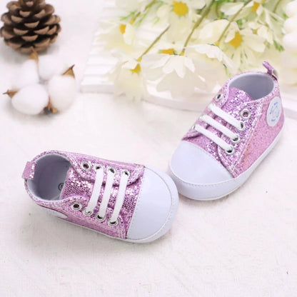 Sequins Canvas Sneakers - Babytopia32