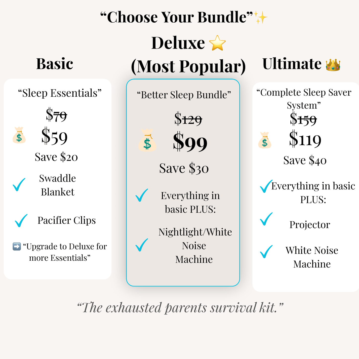 Sleep Saver Kit - Babytopia32