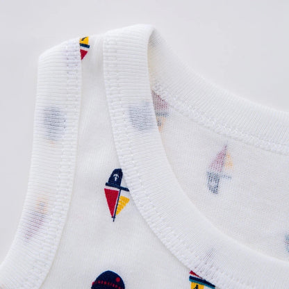 Summer Sleeveless Bodysuits - Babytopia32